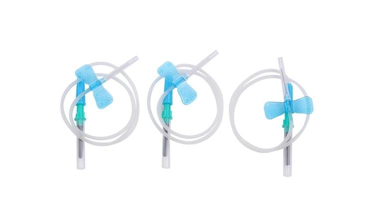 Wego Safety Medical Multi-Sample Butterfly Needles Vacuum Blood Collection Needle