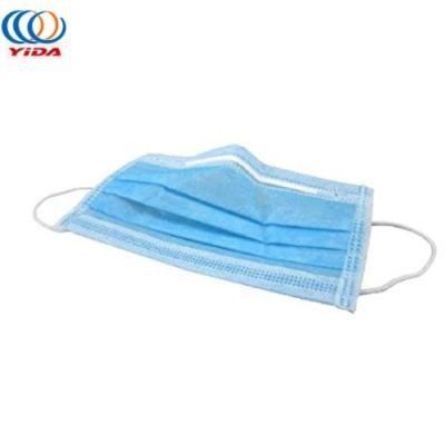 Non Woven Infection Control 3 Ply Full Face Protection Mask for Daily Use Disposable Easy to Breath
