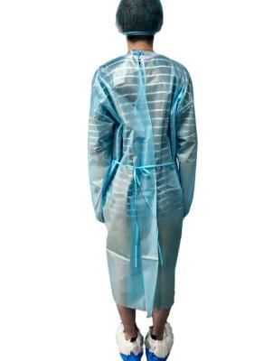 Disposable Pppe Protective Clothing Medical Surgical Isolation Gown