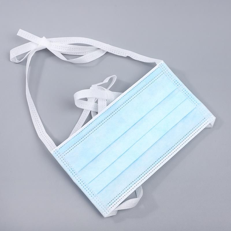 Low Price Medical Safety Face Surgical Dust Strap-on Masks