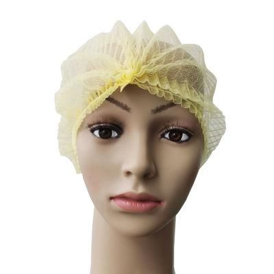 CE Certified Vendor SBPP Dust Proof Soft Protection Electronic Industry Salon and SPA Room Disposable Clinic Nurse Clip Cap Non Woven