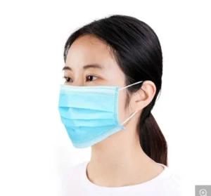 Sugical Mask, Blue Earloop Pleated 3 Ply Face Medical Mask, Disposable Surgical Mask, Best Price