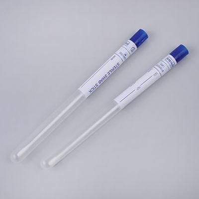 in Stock Plastic Sampling Oral Medical Swab with Tube