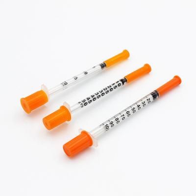 Disposable Insulin Syringe with Fixed Needle