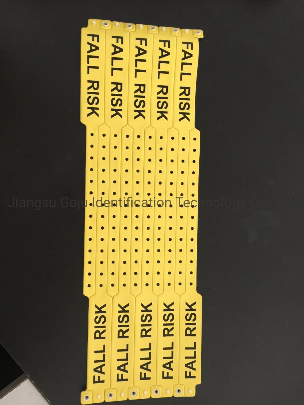 Fall Risk Wristbands Medical Bracelet ID Band