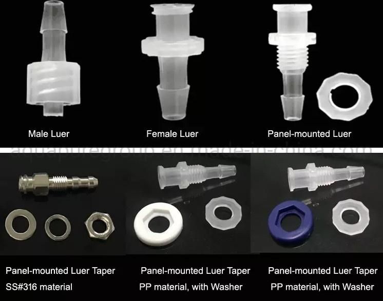 Medical Sterile Disposable Plastic Syringe Luer Lock Connector Stopper