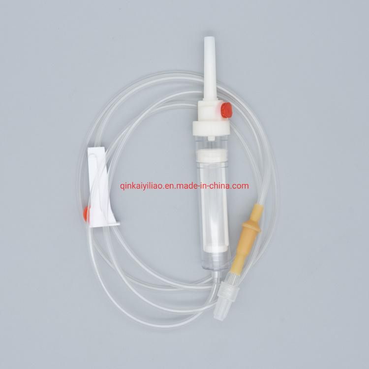 Medical Disposable Transfusion Infusion Set with Sterile Luer Slip Ce and ISO