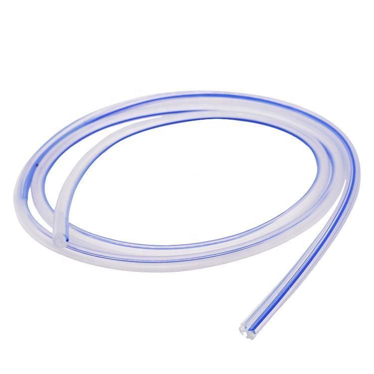 100% Medical Silicone Chest Drainage X-ray Tube with Graduations