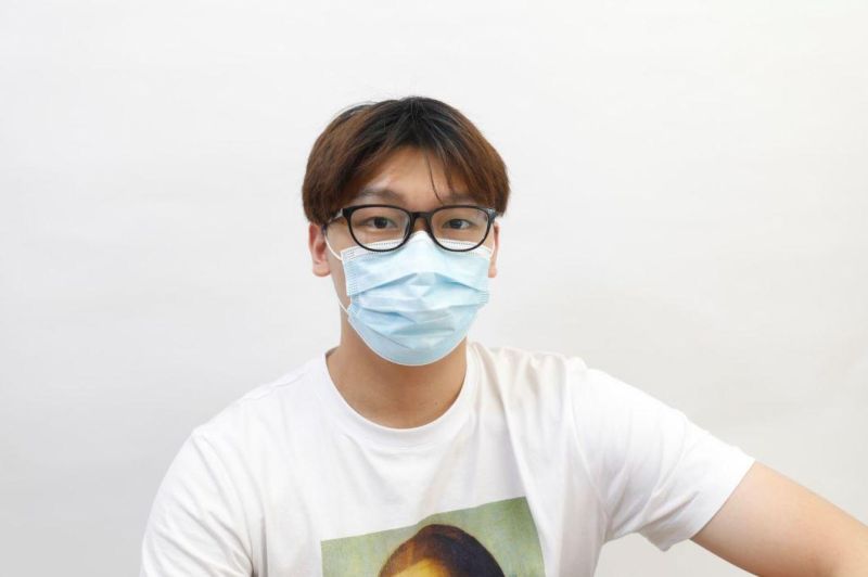 Face Mask, Hot Sale Face Mask, 9.5*17.5 Cm Face Mask, 3 Ply Face Mask, 3-Ply Face Mask with Earloop Anti-Virus