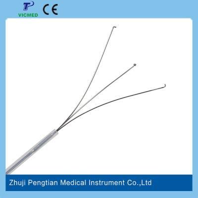 Single-Use Foreign Body Grasping Forceps for Endoscopy 3 Prongs with Ce Certificate
