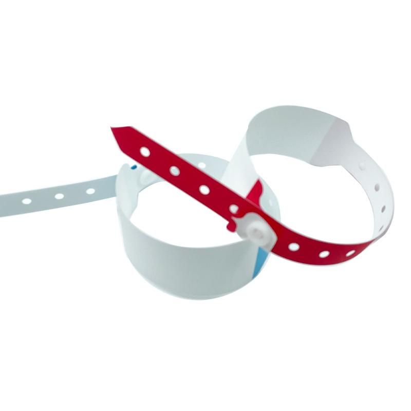 Customized Adult Size Medical ID Wristband for Hospital
