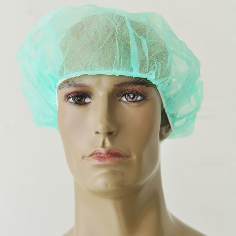 Disposable Non-Woven Bouffant Cap for Surgical Medical Application