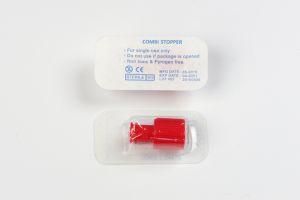 Medical Combi Stopper, Syringe Stopper, Luer Lock Connector