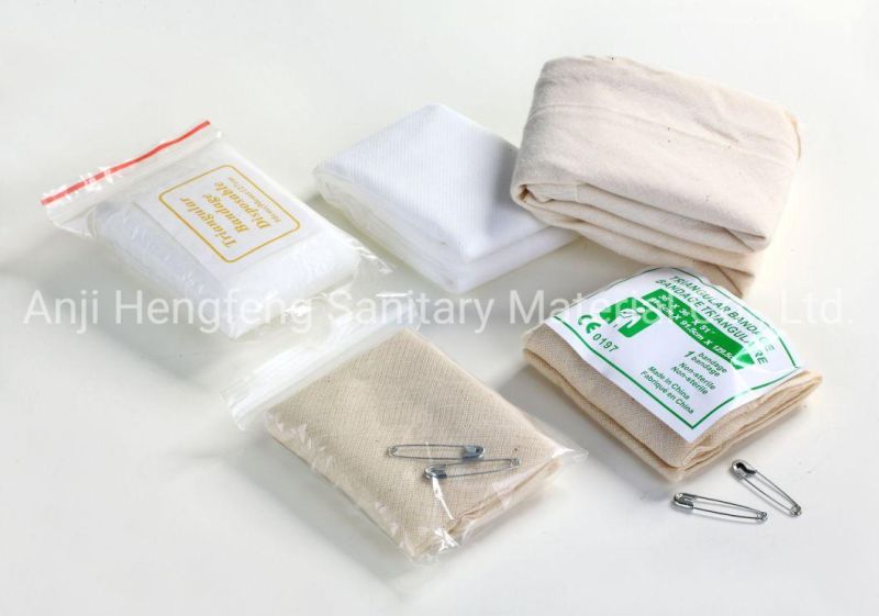 First Aid Non-Woven Sterile Triangular Bandage Emergency Bandage