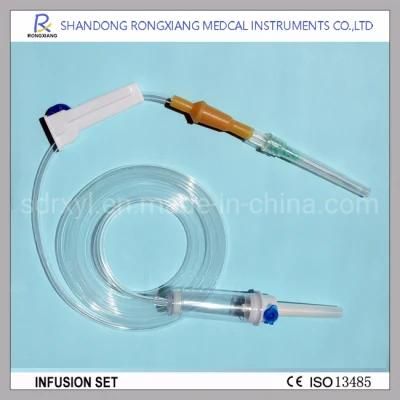 High Quality Infusion Set for Intravenous Fluids Administration with ISO13485 Approved