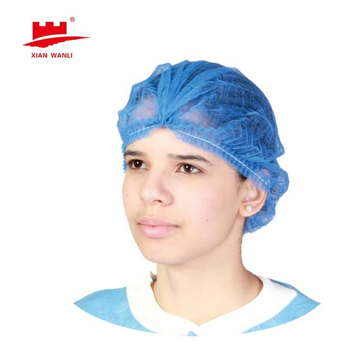 Food Industry Medical Disposable Nonwoven Cap Clip Cap