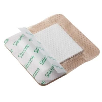 Bordered Silicone Foam Dressing Sacral Wound Dressing Waterproof Adhesive for Bedsore Healing