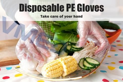 Medical Supply HDPE Gloves Surgical Use Plastic Gloves Medical Products, Work Gloves, Safety Glove, Industrial Working Gloves