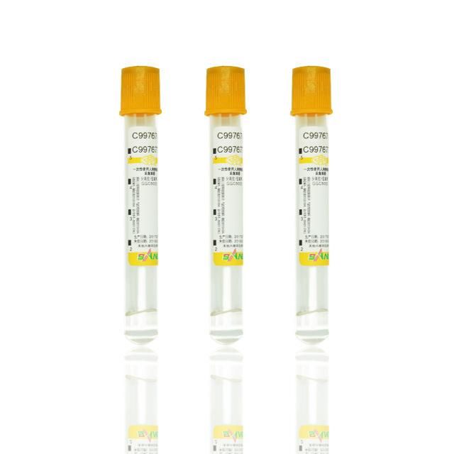 Disposable Medical Pet/Glass Vacuum Blood Collection Test Tubes Plain Ssgt Glucose EDTA Coagulation Heparin ESR Epgt Tube