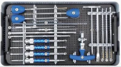 M10 Series Spinal System Medical Instruments Set