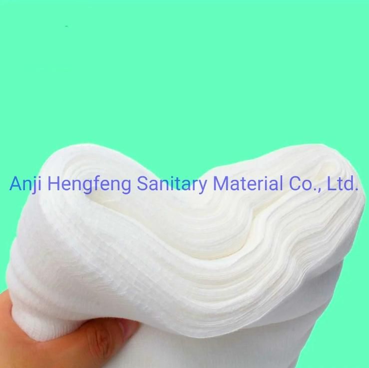 Mdr CE Approved High Quality 100% Cotton Fabric Hospital Absorbent Gauze Roll for Non-Sterile