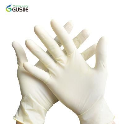 Food Grade Disposable Latex Medical Examination Large Gloves