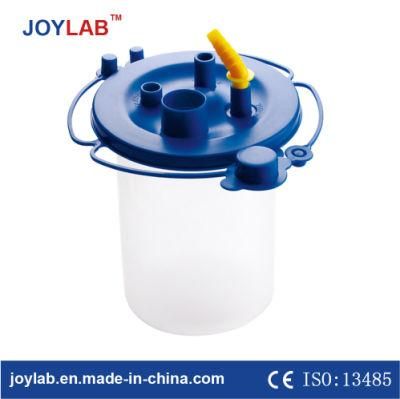 Reusable Suction Canister and Disposable Liner Systems with Filter Lid and Shut off Valve