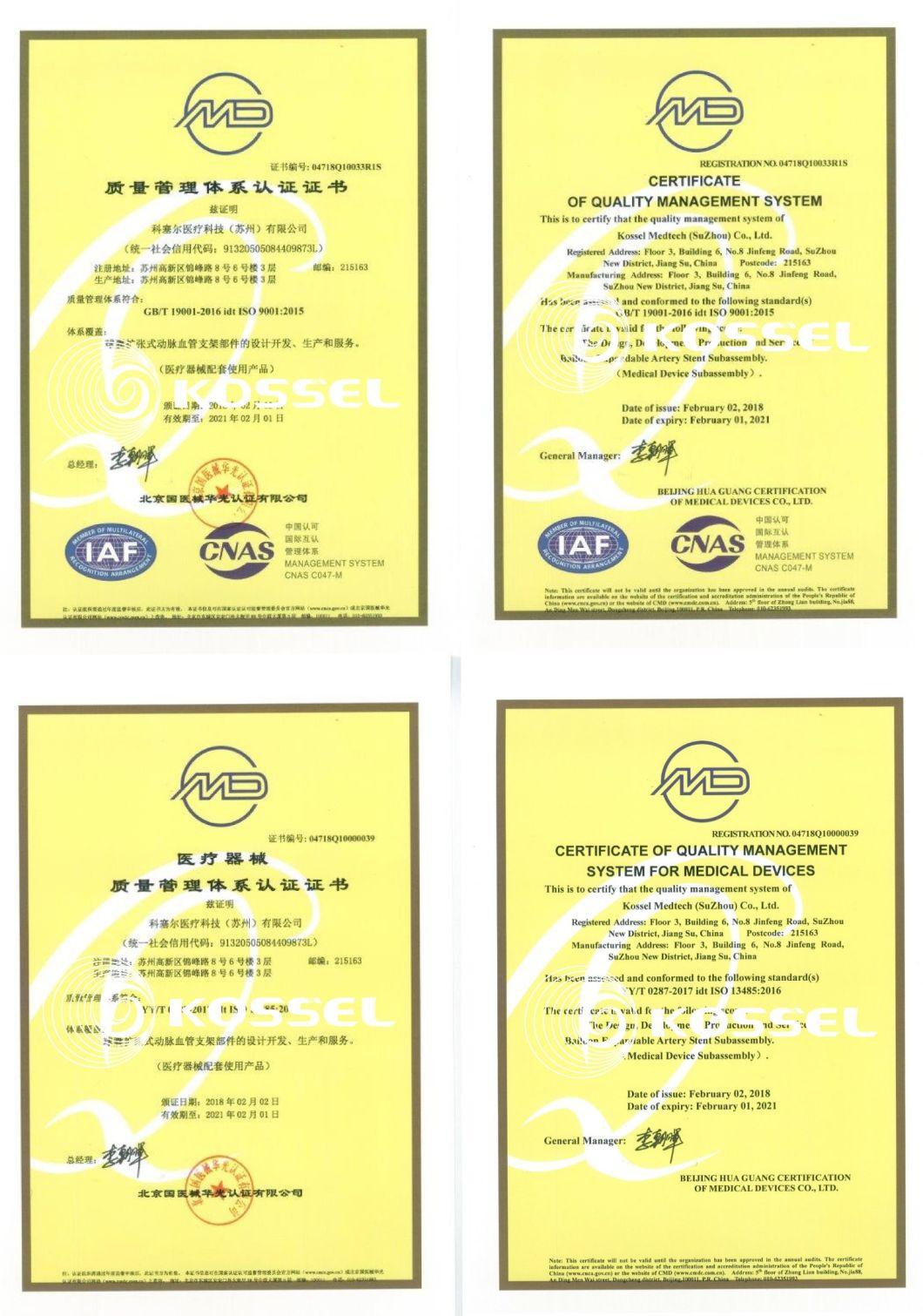 Manufacturer of OEM ODM Coronary Heart Stent for Cardiology