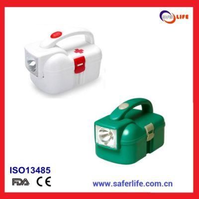 2019 Emergency Industrial Mine First Aid Box Set Portable Flashlight Hand Tool Box Flashlight Simple Toolbox