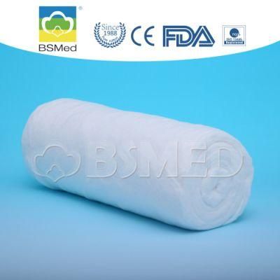 First Aid Surgical Disposable Absorbent Cotton Wool Roll for Hospital Use