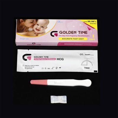 One Step Early Pregnancy Urine Midstream Test Strip Home Private Urine Hygiene Ovulation Measuring Test Kits Wholesale