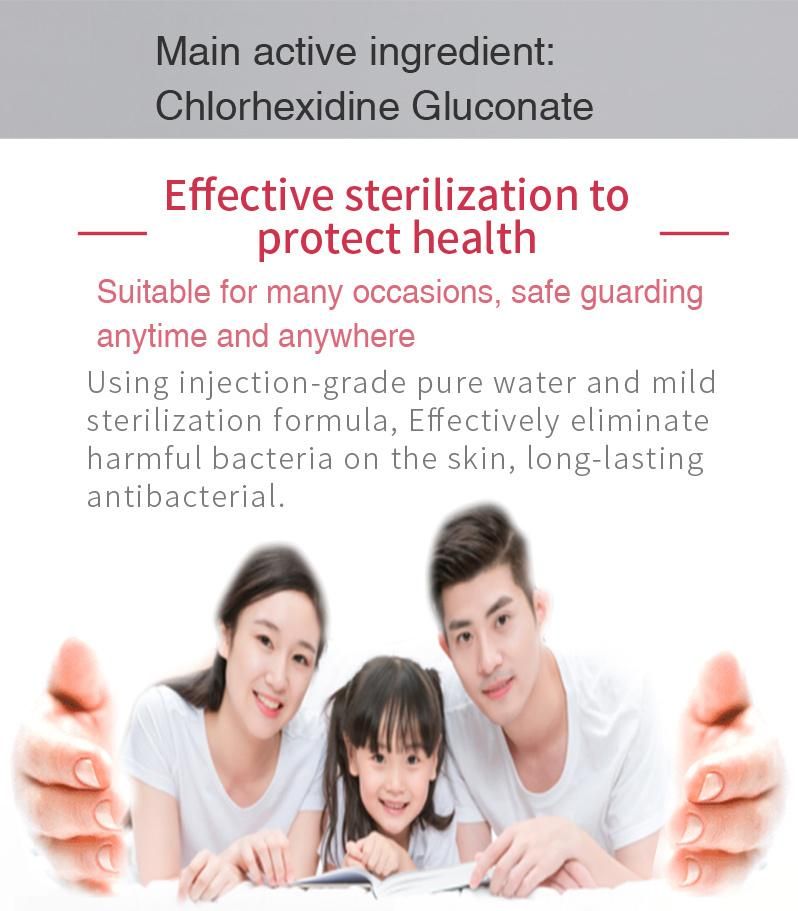 2% Chlorhexidine Gluconate Wipes Cleans and Sterilizes in One Step