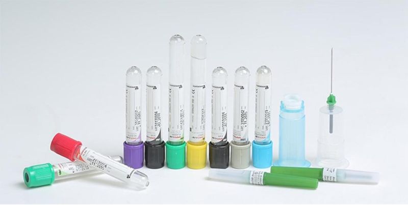 Disposable Medical Vacuum Blood Collection Tube Sodium Heparin Lithium Heparin