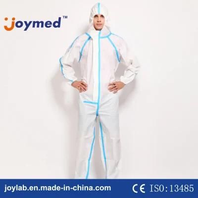 Disposable Chemical Protective Coverall and Biohazard Suits Protective Clothing Protective Suit