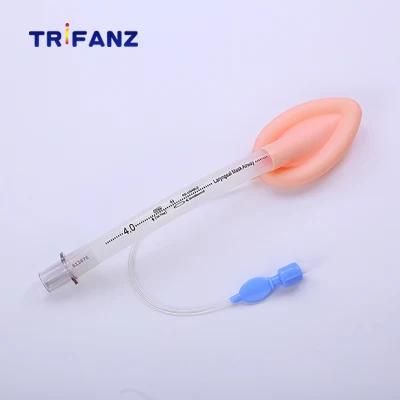 Anesthesia Medical Disposal Silicone Laryngeal Mask Airway ISO13485