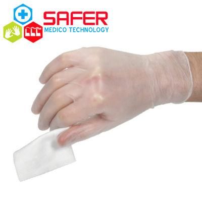 Disposable Clear Vinyl Work Hand Gloves with Powder Free