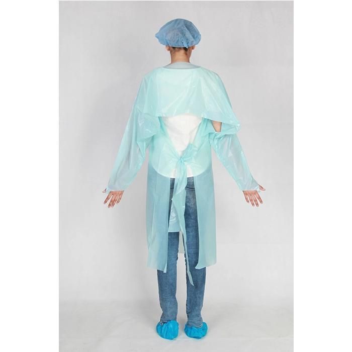 High Quality Disposable PP/SMS/PP+PE/CPE Isolation Gown Level 1/2/3/4 Gown