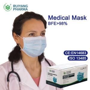 Disposable Medical Face Mask Non-Civilian Masks 99% Filtration Protective Mask Safety Facemask