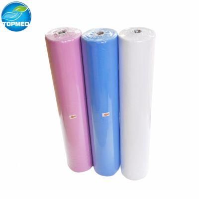 Disposable Face Paper Rolls with Hole for Chiropractic Tables Disposable Bed Sheet Roll