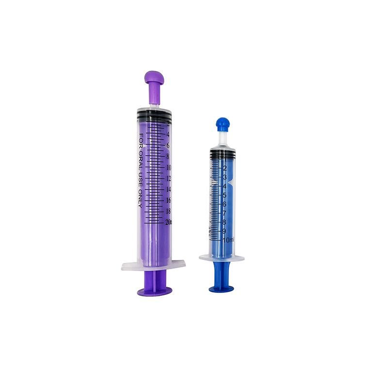 Medical Disposable Oral Enfit Feeding Syringe with Cap