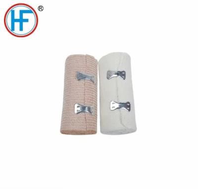 Mdr CE Approved Wholesale Wrapmetal Clip Fabric First Aid Bandage for Clinical Hospital