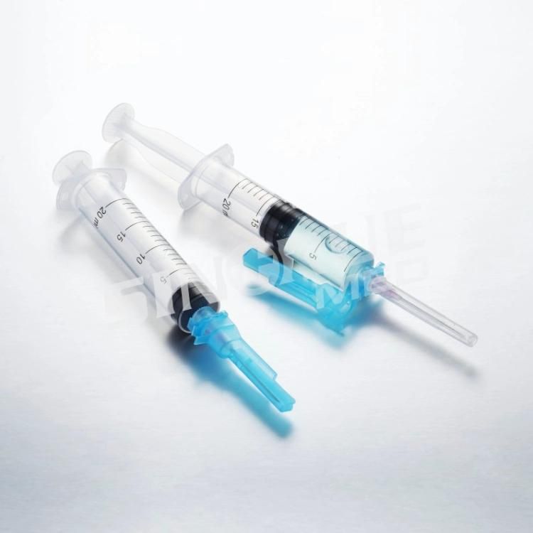 Plastic Disposable Syringe with Needle