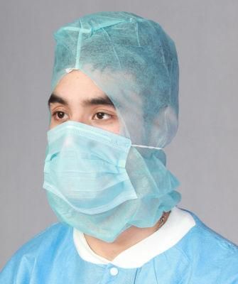 Disposable PP 20GSM Nonwoven Surgeon Hood
