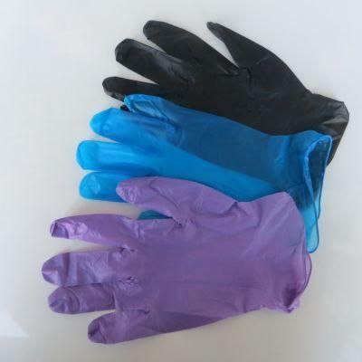 Stock of Disposable Vinyl Gloves with Powder Free