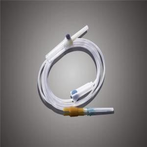 Factory Hot Sale Disposable IV Infusion Set Luer Slip with Needle