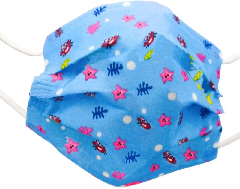 Kids Face Covering Youth Size Nonwoven Disposables
