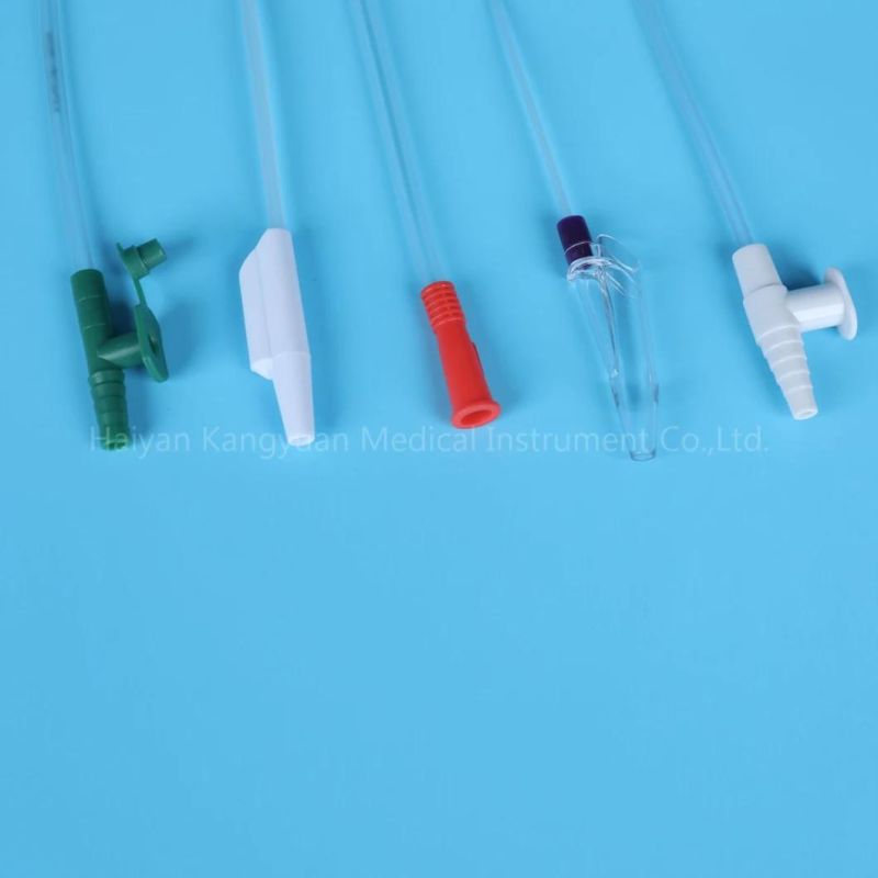 Aspiratory Tube Suction System Catheter Medical Device for Respiratory Treatment Oxygen PVC Factory Medical Tube Cannula China Wholesale