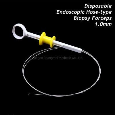 Disposable Endoscopic Hose-Type Biopsy Forceps for 1.2mm Channel
