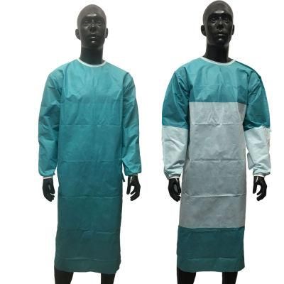 Disposable Surgical Gown Reinforced PP+PE