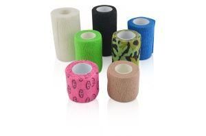 Medical Self Adhesive Bandage Wrap Cohesive Bandage Disposable High Elastic Bandage